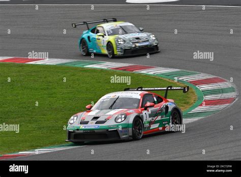 Mugello Circuit Italy October Porsche Gt Cup In