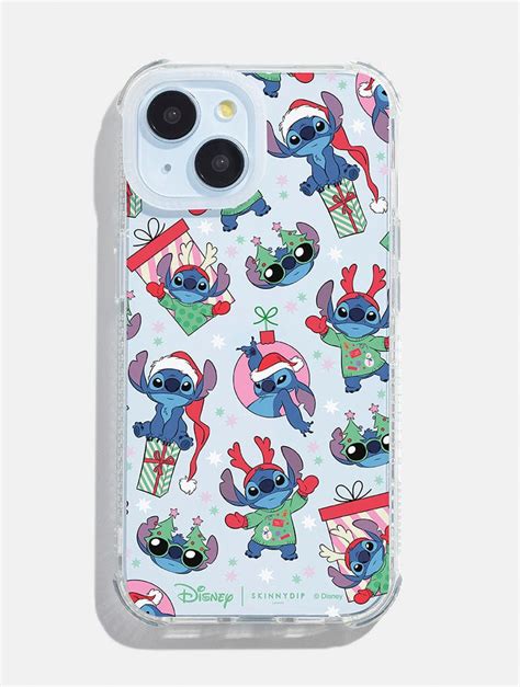 Disney Christmas Stitch Shock Iphone Case Lilo And Stitch Cases