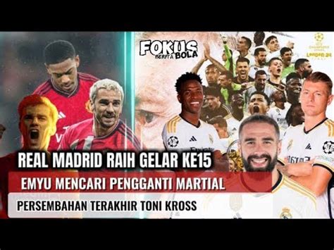 REAL MADRID Raih Juara Ke 15 Usai Kalahkan Dortmund EMYU Sudah