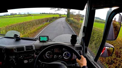 Pov Truck Vlog Daf Cf Northamptonshire Farm Delivery Youtube