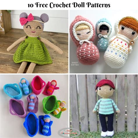 10 Beautiful FREE Crochet Doll Patterns Nicki S Homemade Crafts