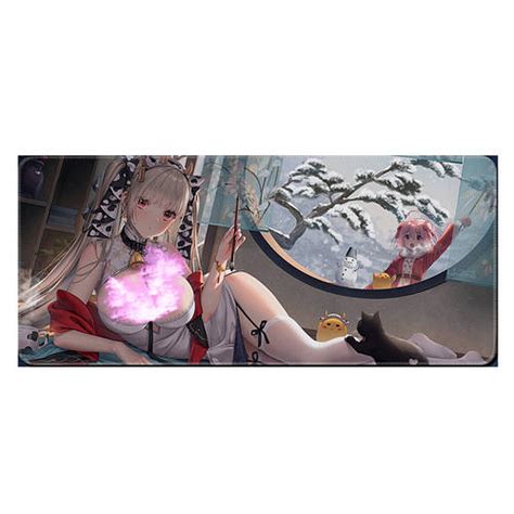 Коврик для мыши тканевый Anime 400х900 мм с боковой прошивкой для ...