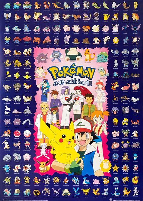 Pokémon Gotta Catch Em All Offset Poster 150 Po