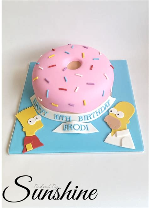 Simpsons Birthday Cake - CakeCentral.com