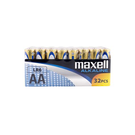 Lr6 Aa Shrink 32 Pk Maxell