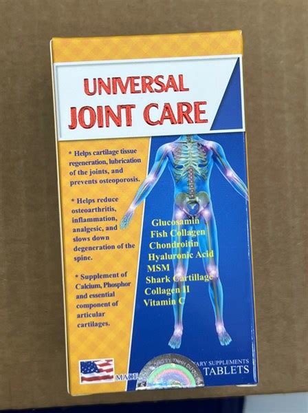 Viên Uống Bổ Xương Khớp Universal Joint Care Hộp 30 Viên