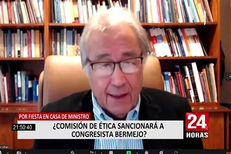 La Comisi N De Tica Sancionar Al Congresista Guillermo Bermejo