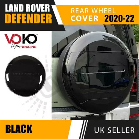 For Land Rover Defender Spare Wheel Cover Gloss Black