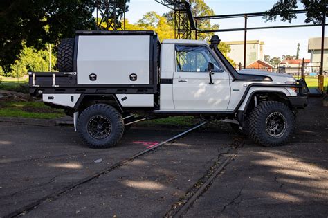 Series Landcruiser Aluminium Tray Canopy Mits Alloy