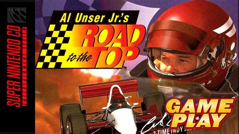 Al Unser Jr S Road To The Top Snes Gameplay Youtube