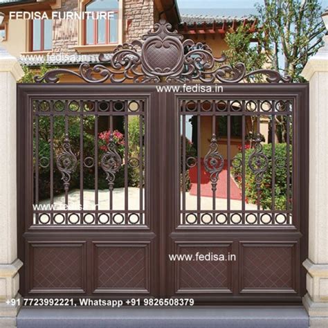 Lohe Ke Gate Ke Design Teak Wood Gate Design Lohe Ka Gate New Design