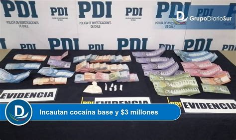 Por microtráfico de drogas PDI detiene a pareja en Osorno Diario de