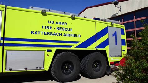 Us Army Garrison Ansbach Fire Department Training Youtube