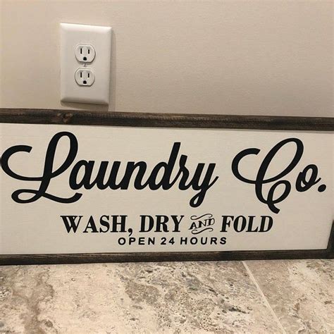 Laundry Room Sign Laundry Room Decor Laundry Room Wood Sign Etsy