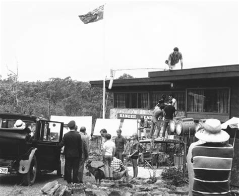 Skippy Crew Filming At Ranger Headquarters National Film And