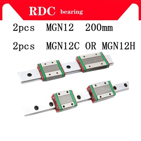 Free Shipping Pcs Mm Linear Guide Mgn L Mm Linear Rail Way