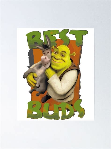 Sexy Shrek Shrek Meme Gesicht Shrek Wazowski Poster Von Ramelwoodsart Redbubble