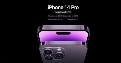 Apple inicia este viernes preventa del iPhone 14 en México