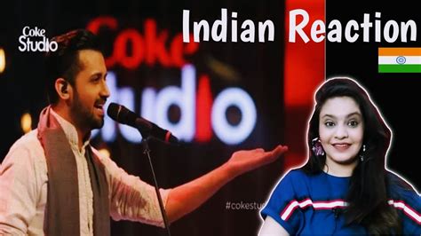 Indian Reacts To Atif Aslam Tajdar E Haram Coke Studio Season 8