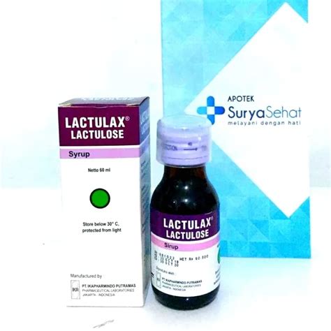 Lactulax Sirup Ml Obat Konstipasi Lactulose Laktulosa Lazada