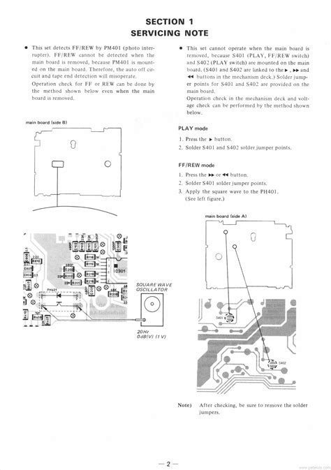 Sony WM 150 Service Manual