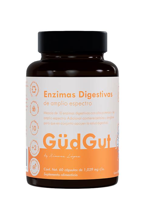 Enzimas Digestivas de Amplio Espectro GüdGut