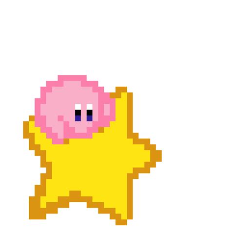 Pixilart - Kirby Warp-Star by Bonmv317