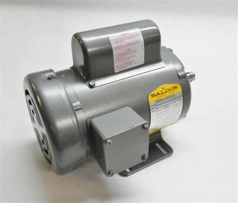 Baldor Motor 3 4 Hp 3450 Rpm 115 208 230v 56 Tefc General Purpose Industrial Ebay