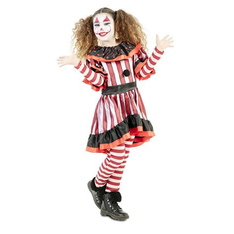 Costume Clown Sanguinaria Bambina NOVITA HALLOWEEN La Casa Di Carnevale