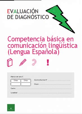 Y UNA TIZA AL CIELO PRUEBA DE DIAGNÓSTICO LENGUA 2011 2012