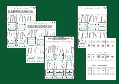 Ortografia Wyrazy Z U Zasady Wklejka Karta Pracy Wersje