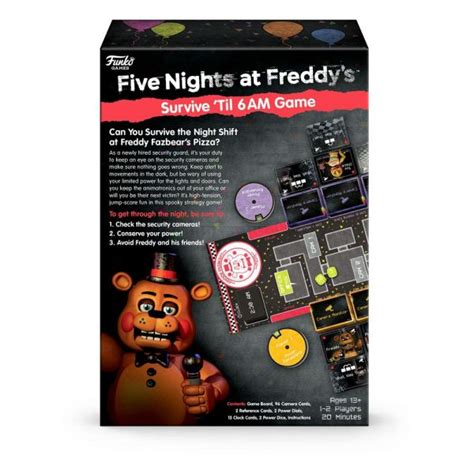 Five Nights at Freddy's Board Game Survive 'Til 6AM *English Version* - Wanted