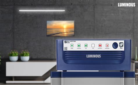 Luminous Eco Watt Neo 1050 Square Wave Inverter For Home Office And