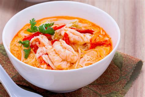 Thai Laksa With Prawns Laksa Goong Asian Inspirations