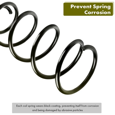 X Coil Springs Set For Jeep Wrangler Tj Front Left