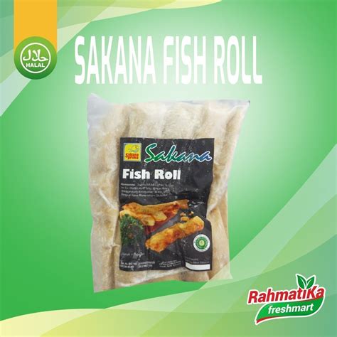 Jual Sakana Fish Roll Fish Roll Sakana 500 Gram Frozen Food