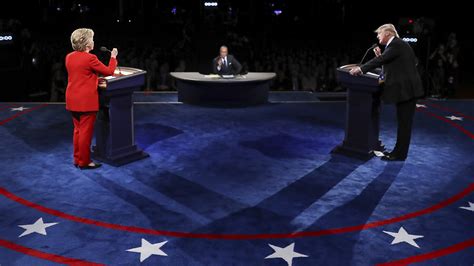 Photos Donald Trump And Hillary Clinton Presidential Debate At Hofstra