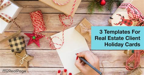 3 Templates For Real Estate Client Holiday Cards Myrealpage Blog