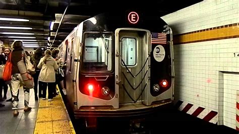 Mta New York City Subway Jamaica Center Bound Alstom R A E Train