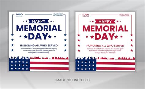 Premium Psd Psd Memorial Day Celebration Instagram Post Photoshop