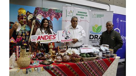 La región Ica presente en el lanzamiento de la Expo Perú Los Andes 2024