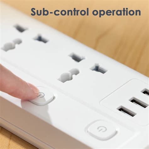 Deli M Universal Extension Socket Power Socket With Independent Switch