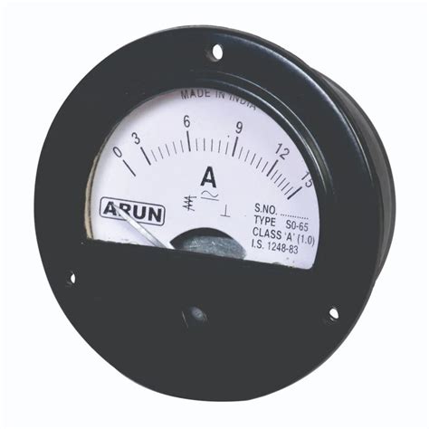 S0 65 Round Analog Meters At Rs 91piece Panel Meters In Bengaluru Id 27443619088