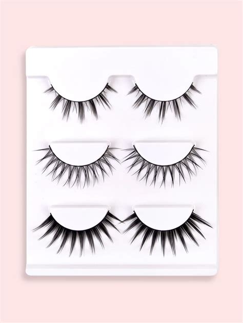 3 Pairs Extra Long False Eyelashes