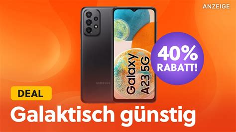 Ausnahme Angebot Samsung Galaxy A23 5g Mit 120hz Display Und Vierfach Kamera Jetzt Deutlich