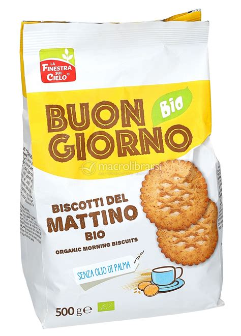 Buongiorno Bio Biscotti Del Mattino Di La Finestra Sul Cielo