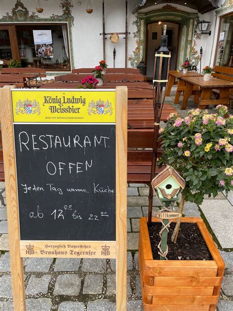 Speisekarte Von Zum Dorfbrunnen Restaurant Grainau