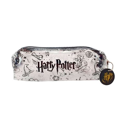 Estojo Escolar Harry Potter Transparente Dac