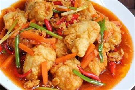 Resep Kakap Asam Manis Yang Lembut Dan Renyah Dijamin Ketagihan