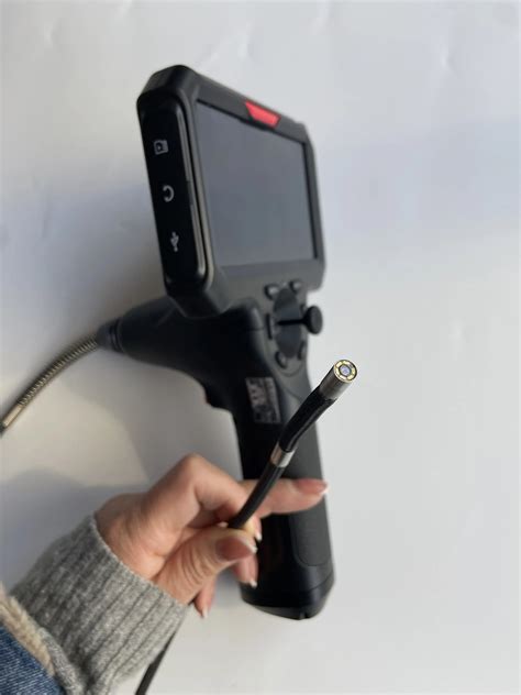 Mm Articulating Portable Industrial Video Borescope With Inch